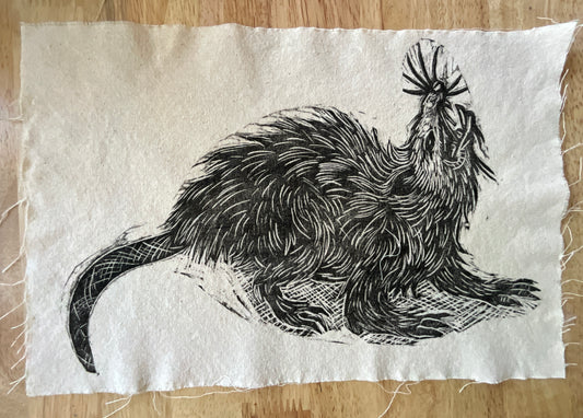 Opossum /tlachuache patch