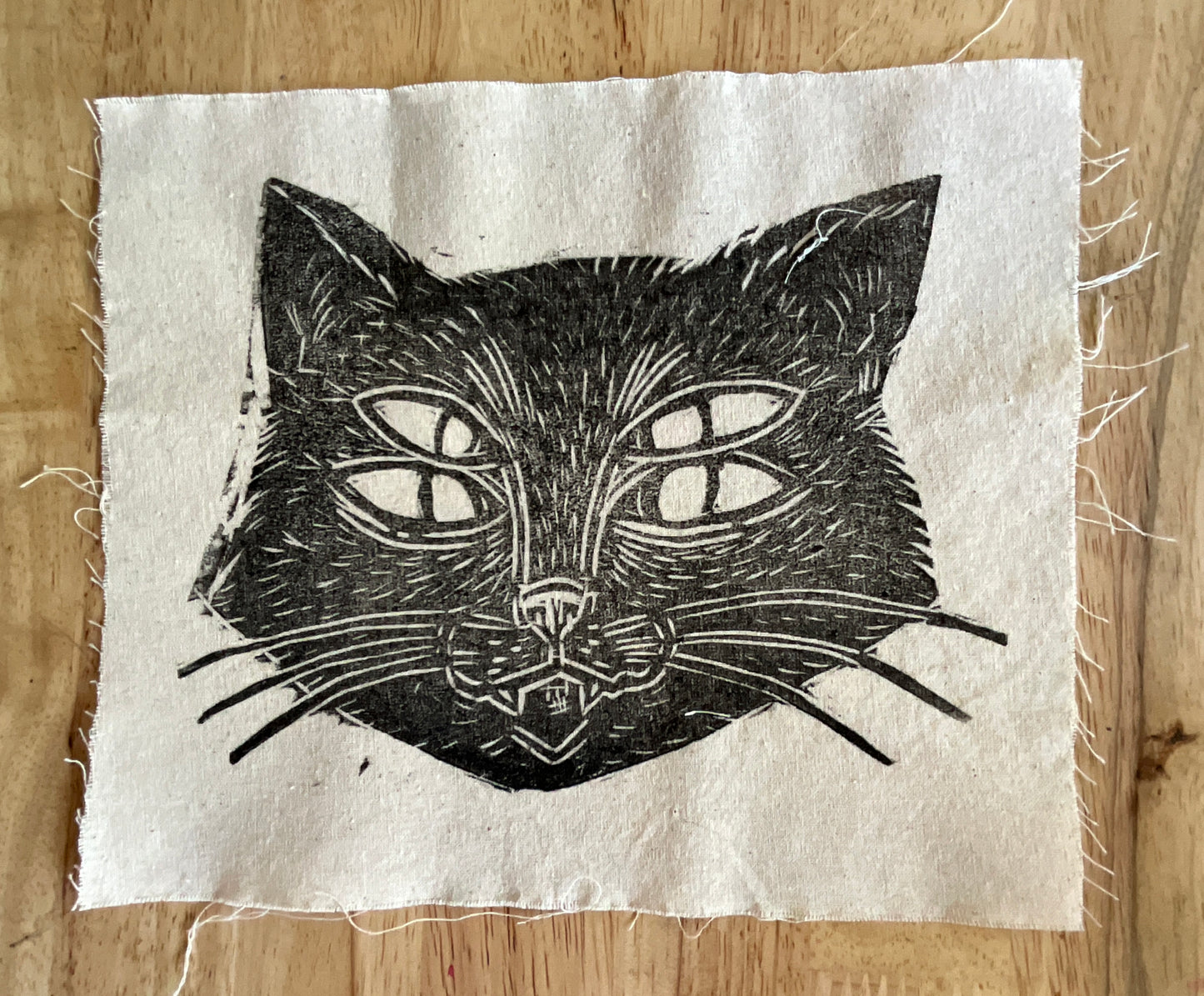 Four eyed cat patch