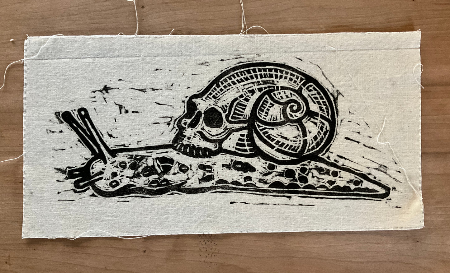 Death snail punk patch