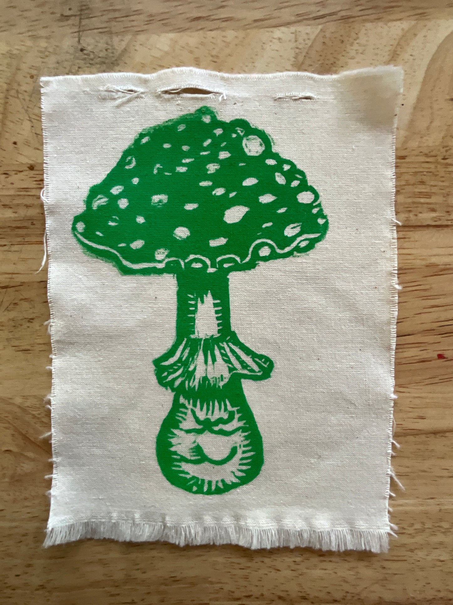 Green mushroom